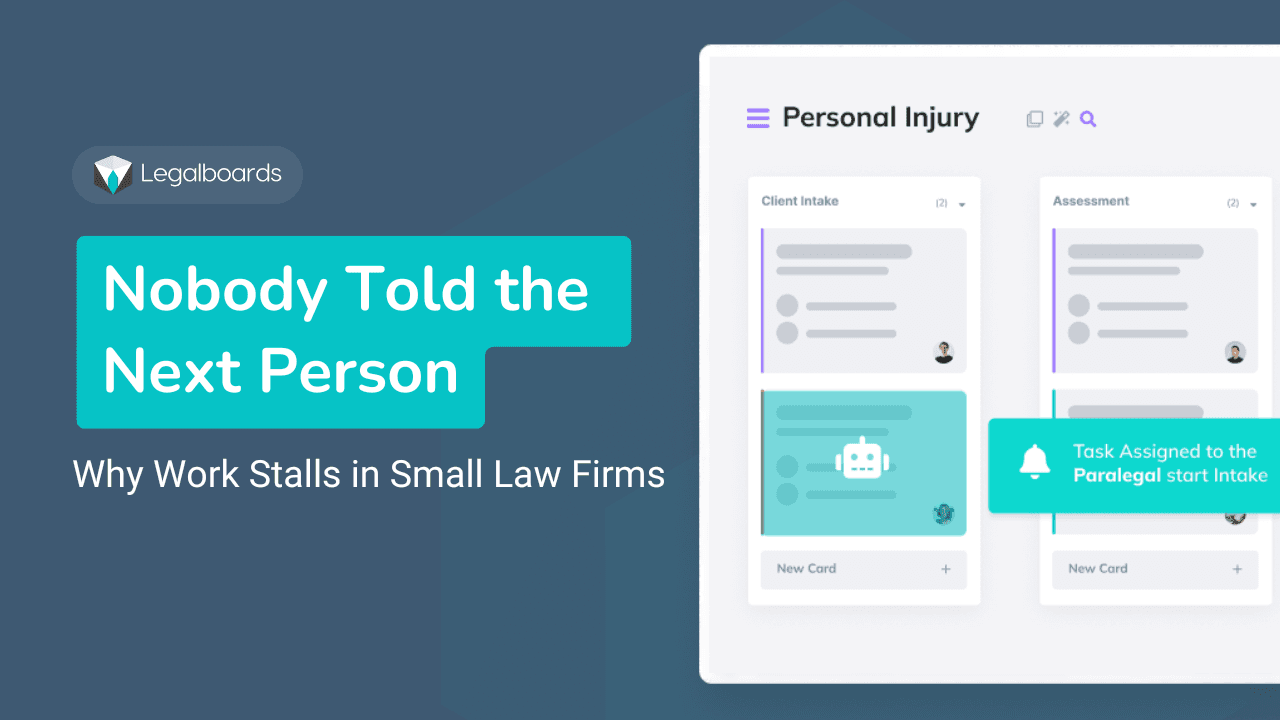 The Coordination Problem Most Law Firms Don't Know