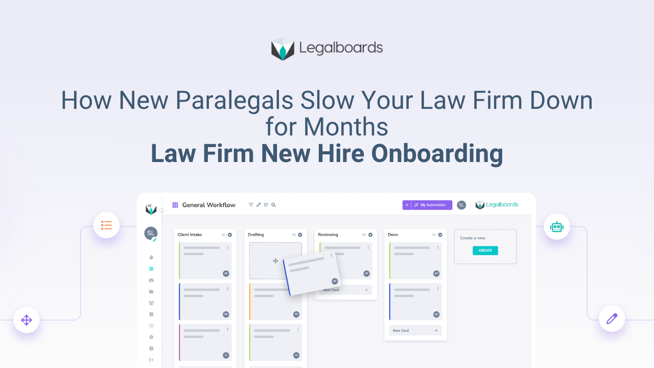 How New Paralegals Slow Your Law Firm Down for Months